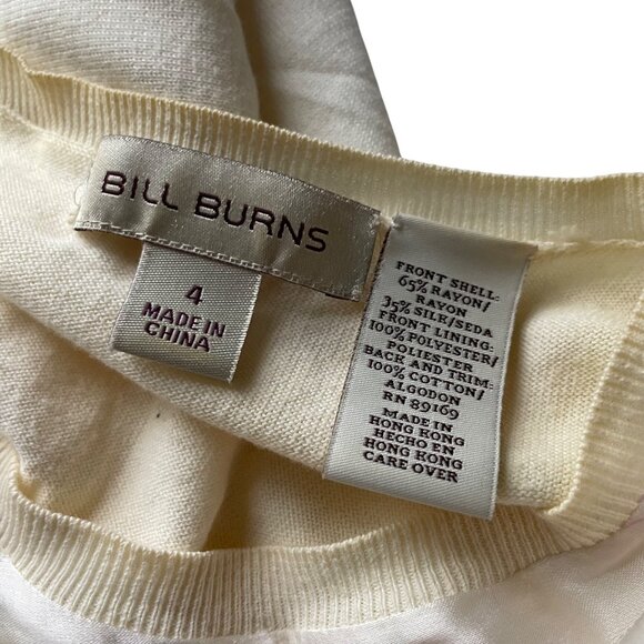 Bill Burns Womens Sleeveless V-Neck Top With Colorful Ring Print Size 4 - Picture 8 of 8